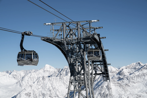 Sölden, Ötztal, Berg, Winter, Gondel, Lift, Seilbahn, Gaislachkoglbahn